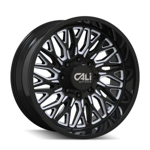 Cali Off-Road – CRUSHER – Black – 20″x10″ -19mm – Summer Wheels – 9118-2181BM